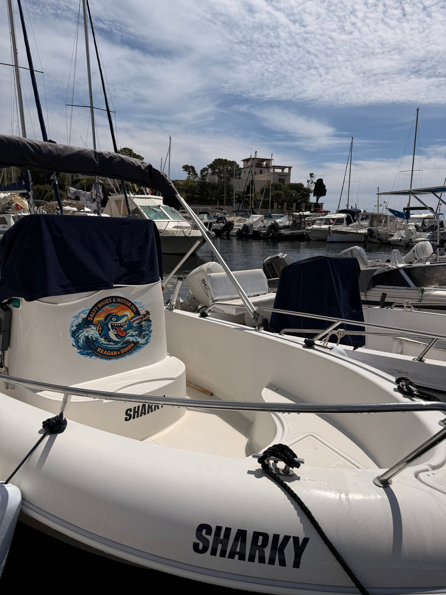 Sharky's Boat .. The Other Side of Reagan X Shark