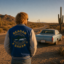 Charger l'image dans la galerie, Reagan college jacket © Reagan x Shark unchained