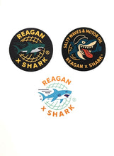 Carica l'immagine nel visualizzatore di Gallery, 3 x stickers vynil Reagan Unchained - Salty waves - colors