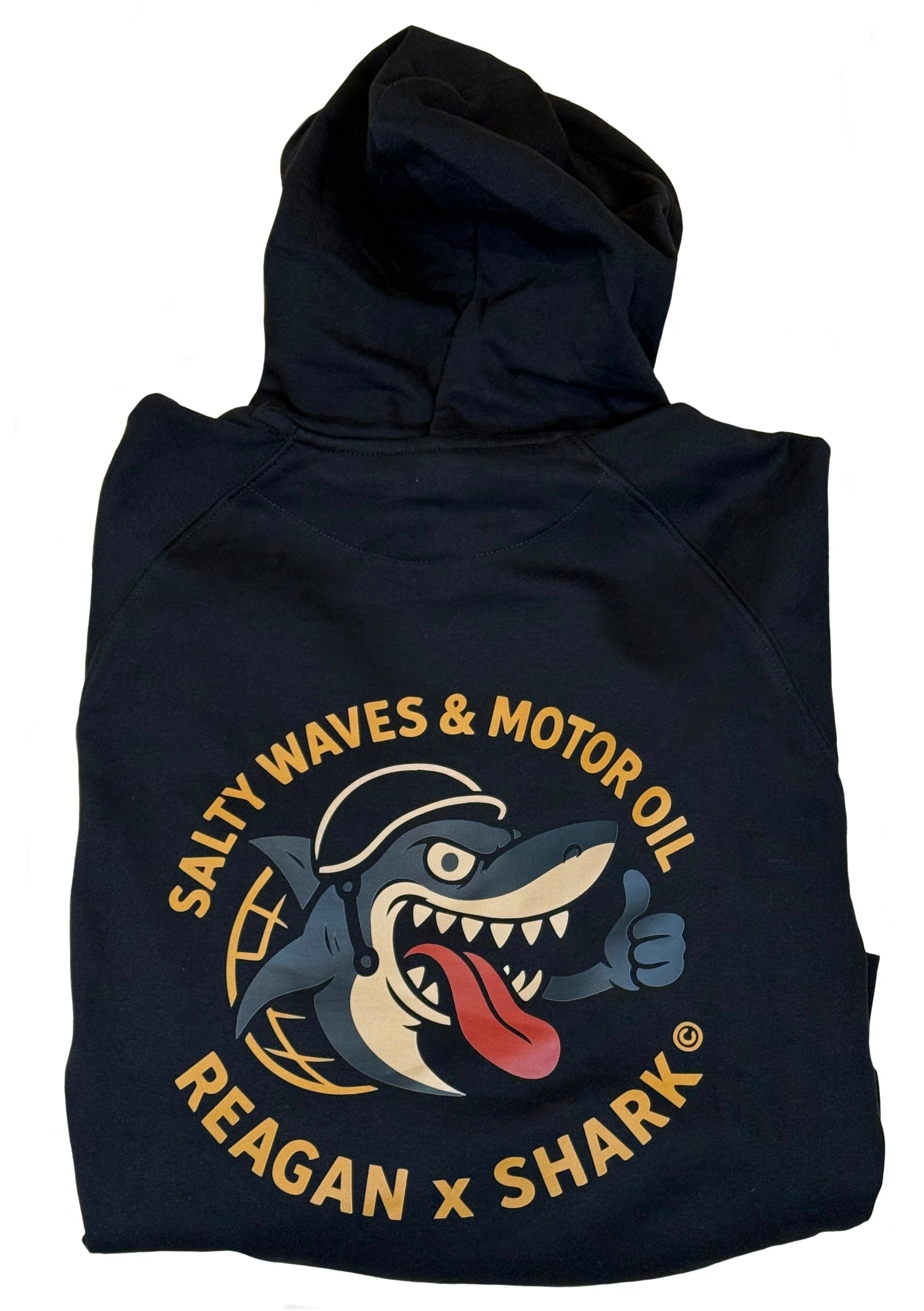 Hoodie Salty Waves Motor Oil