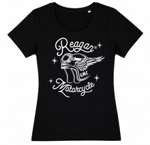 Charger l'image dans la galerie, Tee shirt women Reagan © GMC Motorcycle black