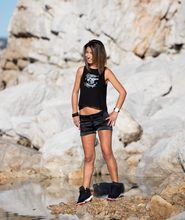 Charger l'image dans la galerie, Tee shirt women Reagan © GMC Motorcycle black